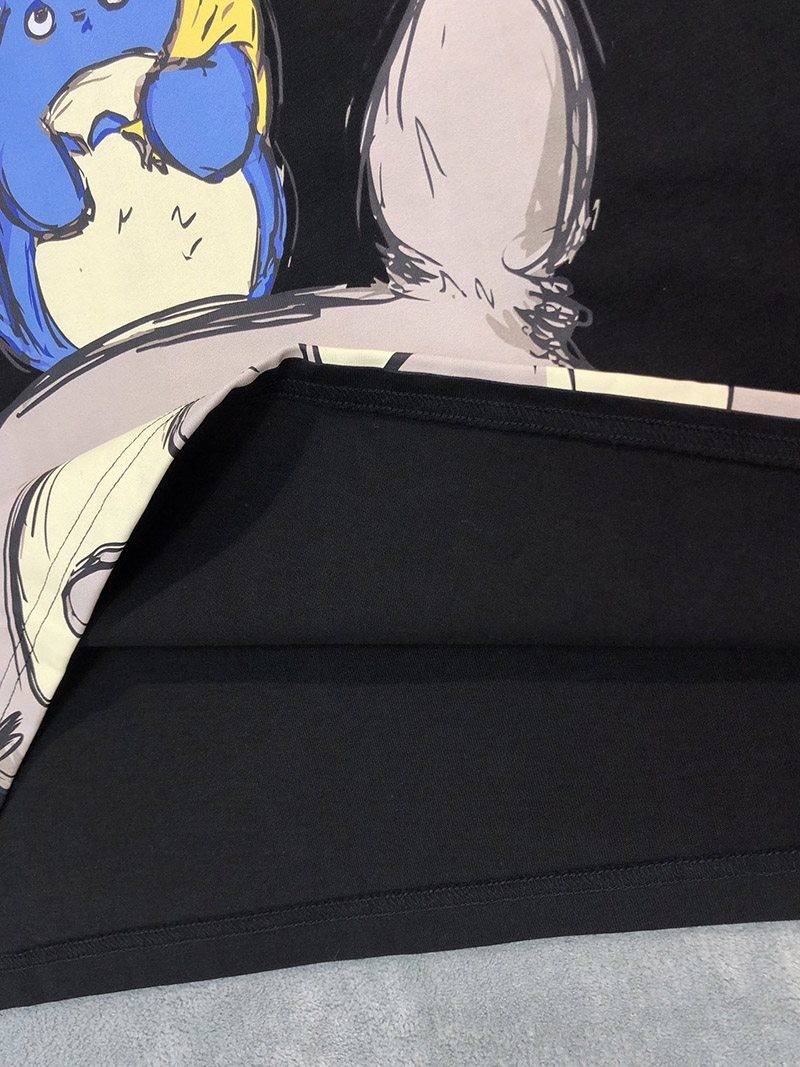 争奪戦 可愛い ロエベ トトロ tシャツ コピー コラボ コットン lop69694最高級