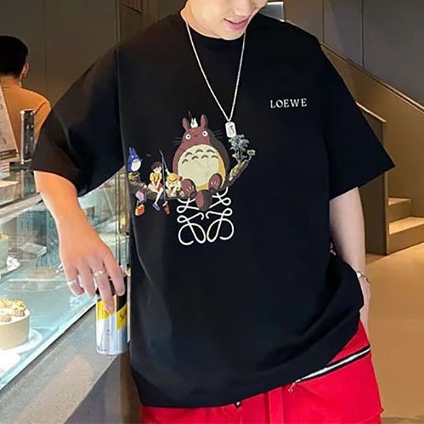 セール新作 ロエベ×千と千尋の神隠し Tシャツ スーパーコピー lop98164通販