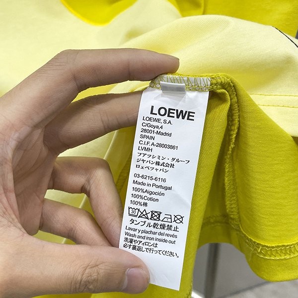 超人気 ロエベ Tシャツ コピー 半袖 コットン loq03436最高級