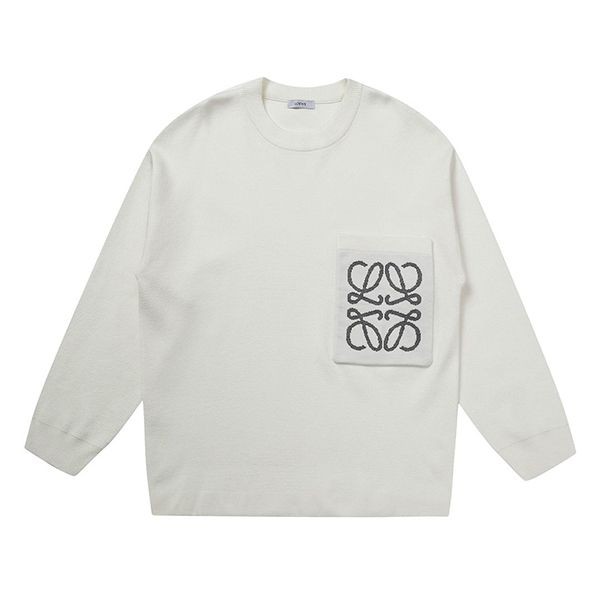 速達発送ロエベ ブランドロゴ 刺繍 アナグラム スウェット コピー 2色 loq59324激安送料無料