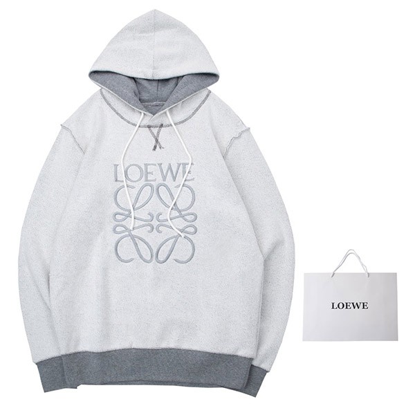 ロエベ アナグラム パーカー 偽物 ホワイト loq84580激安送料無料
