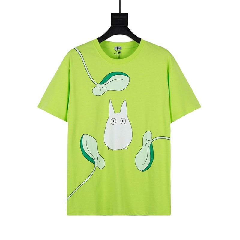 入手困難 可愛い ロエベ トトロ tシャツ 偽物 コラボ コットン los61391