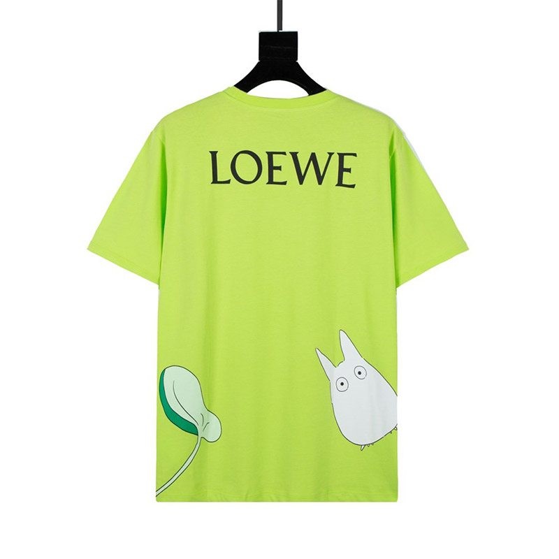 入手困難 可愛い ロエベ トトロ tシャツ 偽物 コラボ コットン los61391通販