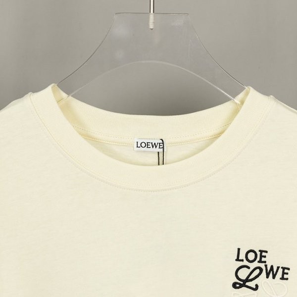 絶対欲しい！可愛い♡ロエベ アナグラム Tシャツ コピー lot04640激安送料無料