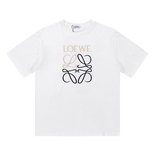 ロエベ グリッチ アナグラム Tシャツ コピー コットン lot34381
