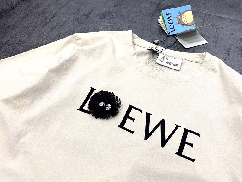 春もの新作 ロエベ コットン アナグラムTシャツ スーパーコピー low41681通販