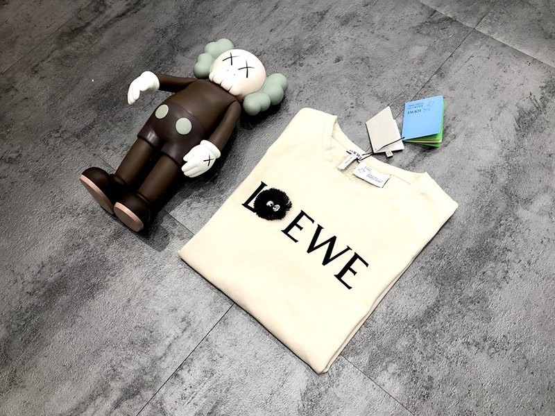 春もの新作 ロエベ コットン アナグラムTシャツ スーパーコピー low41681人気