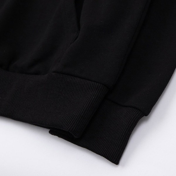 ロエベ ネオン ロゴ刺繍入りパーカー 偽物 ブラック loy17264激安通販サイト