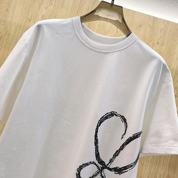 超希少！ロエベ★アナグラム ロゴ コットン 半袖 Tシャツ 偽物 loy21996激安送料無料