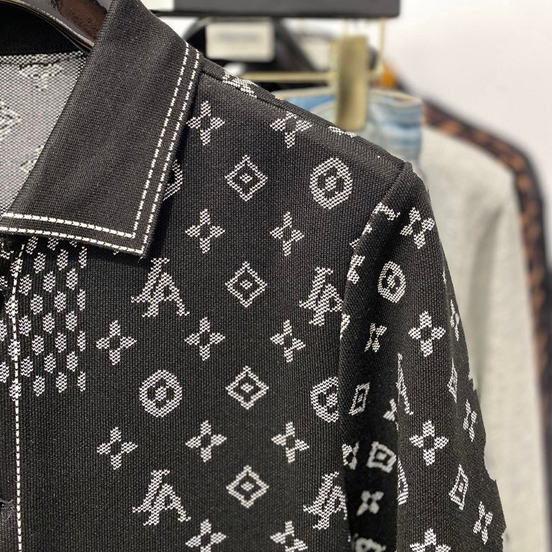限定希少​ルイヴィトン デニムジャケット コピー NIGO×LV モノグラム ブラック 1A88WR激安送料無料