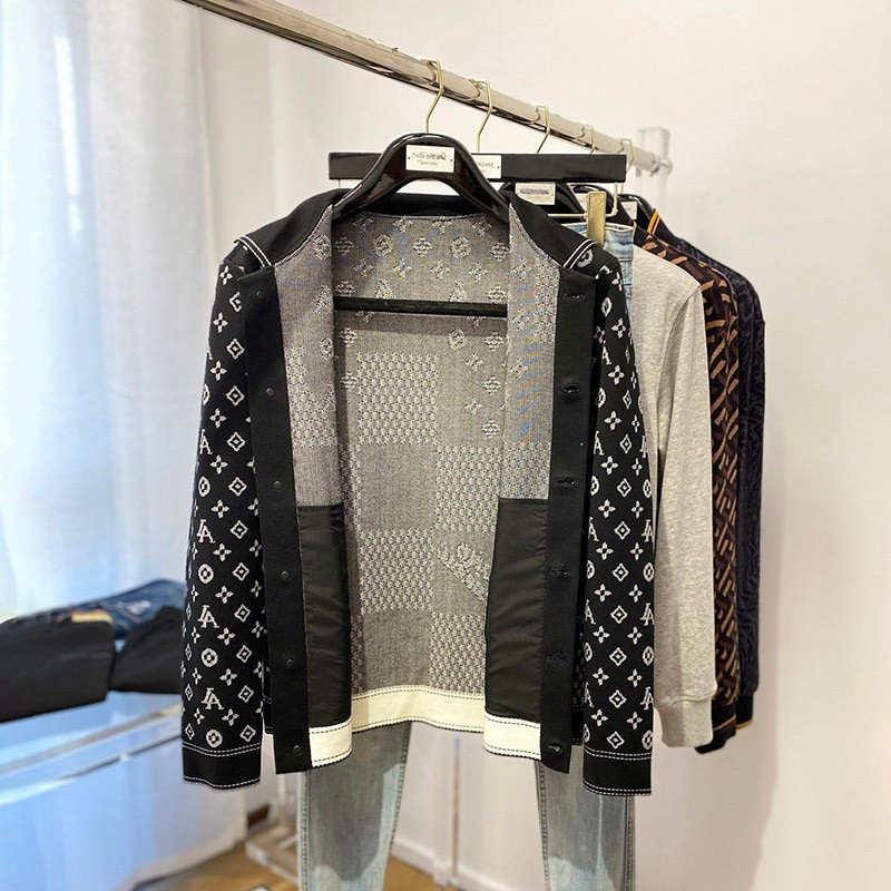 限定希少​ルイヴィトン デニムジャケット コピー NIGO×LV モノグラム ブラック 1A88WR人気
