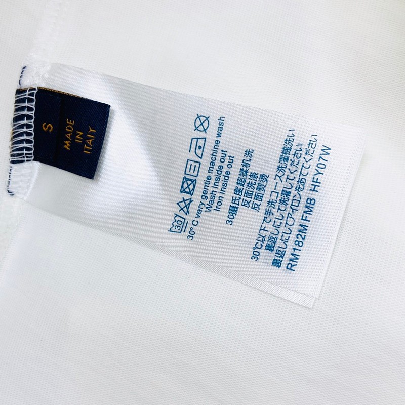 【完売前】ルイヴィトン Tシャツ コピー モノグラム ホワイト パステル 1A8GUQ最高級