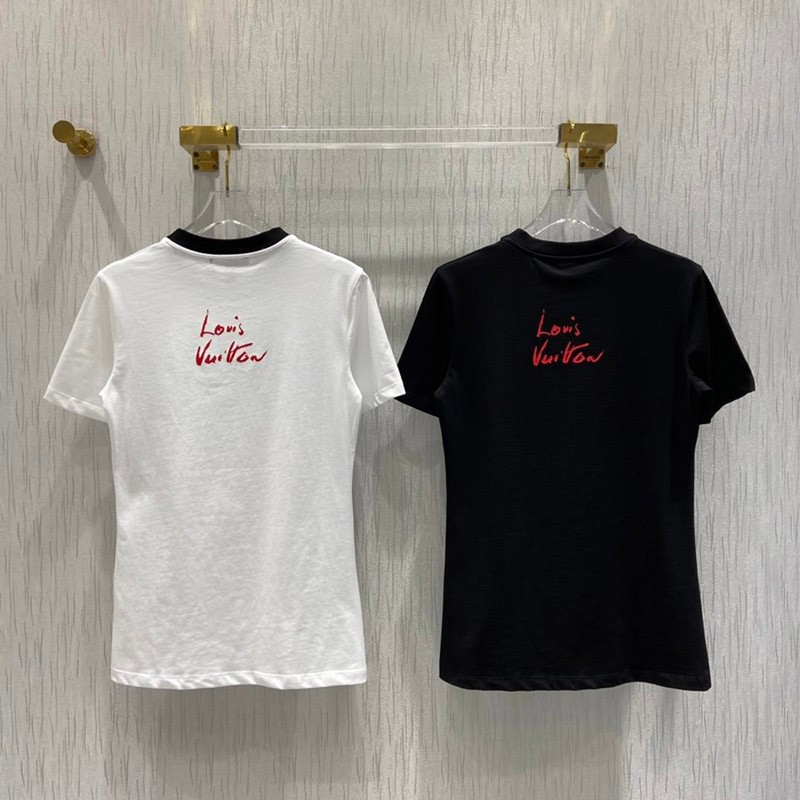 ルイヴィトン Tシャツ コピー☆リップスティック パッチ 2色 1A98TI人気