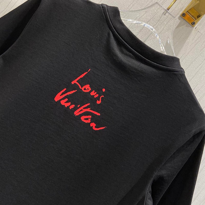 ルイヴィトン Tシャツ コピー☆リップスティック パッチ 2色 1A98TI代引きを販売