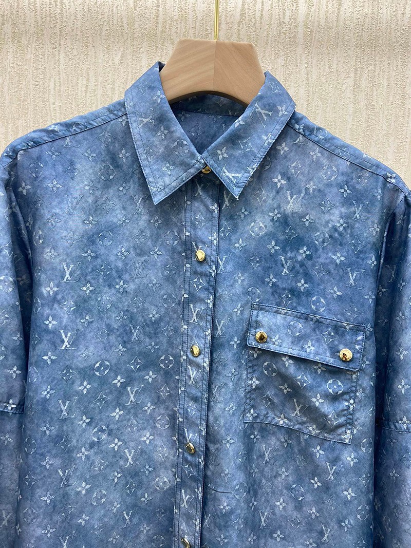 日本未入荷 ​ルイヴィトン シャツ コピー モノグラムクラウド ブラウス 1A9N73通販