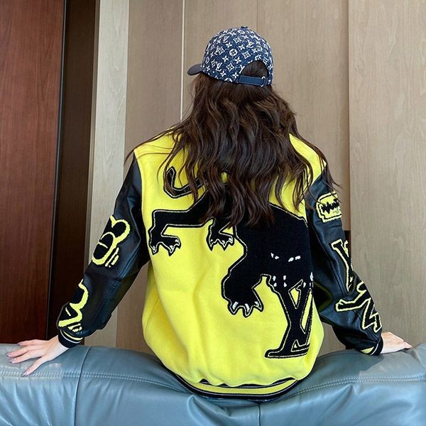 《大人気》ルイヴィトン 偽物 LV レザーエンブロイダリーバーシティ 1A9UIU通販