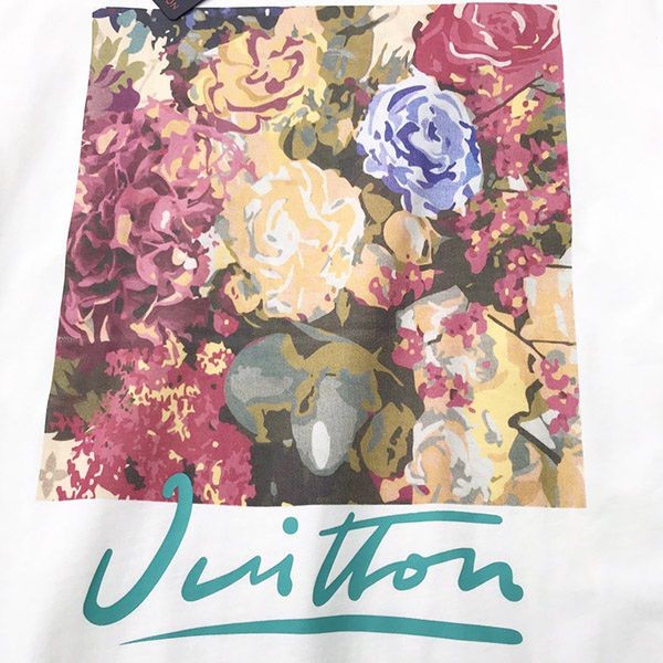 争奪戦​ルイヴィトン フラワータペストリー Tシャツ コピー 1AAGWMN級品