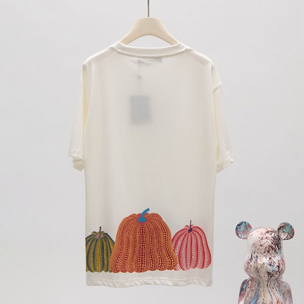 最新でオシャレコラボ ルイヴィトン 草間彌生 Tシャツ パロディ 1AB74Y通販