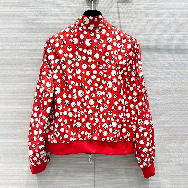 ルイヴィトン【草間彌生 コピー】リバーシブル ボンバージャケット 1AB7S6品質保証
