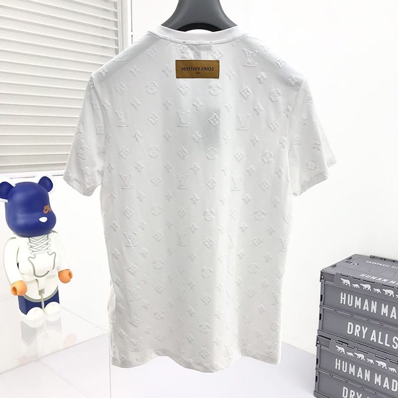 《大人気》​ルイヴィトン コントラストバックTシャツゲーム コピー vua69633通販