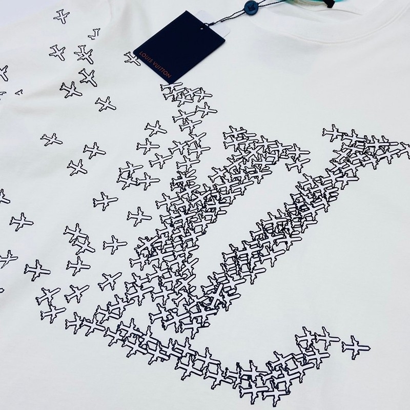 21AWルイヴィトン Tシャツ コピー エンドゴール クルーネック ロゴTシャツ vua76043人気