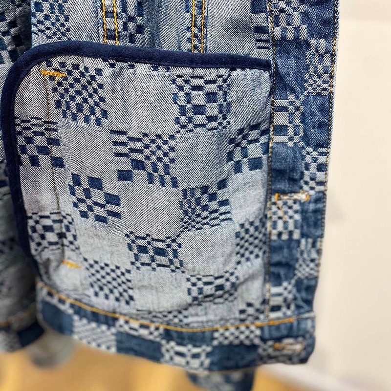 NIGOコラボ ​ルイヴィトン ジャイアント コピー ダミエモノグラムフランネルシャツ M vub18871代引きを販売
