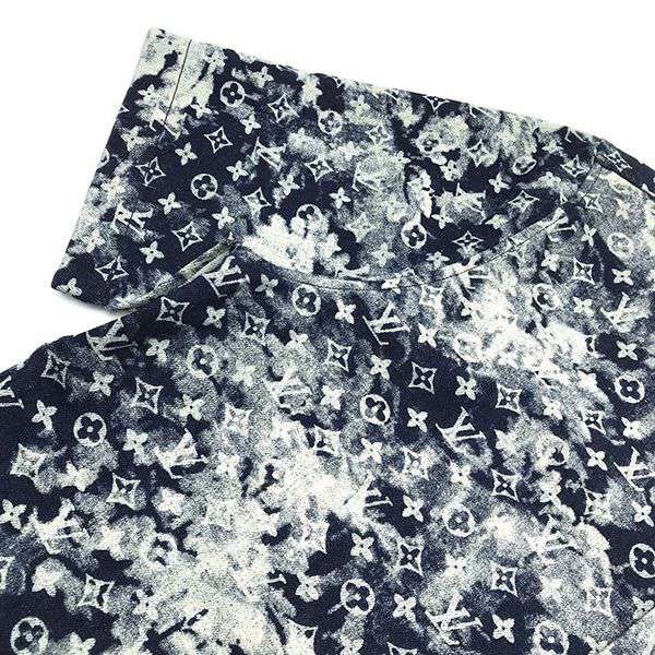ルイヴィトン モノグラムバンダナ コピー ショートスリーブシャツ vub22332人気