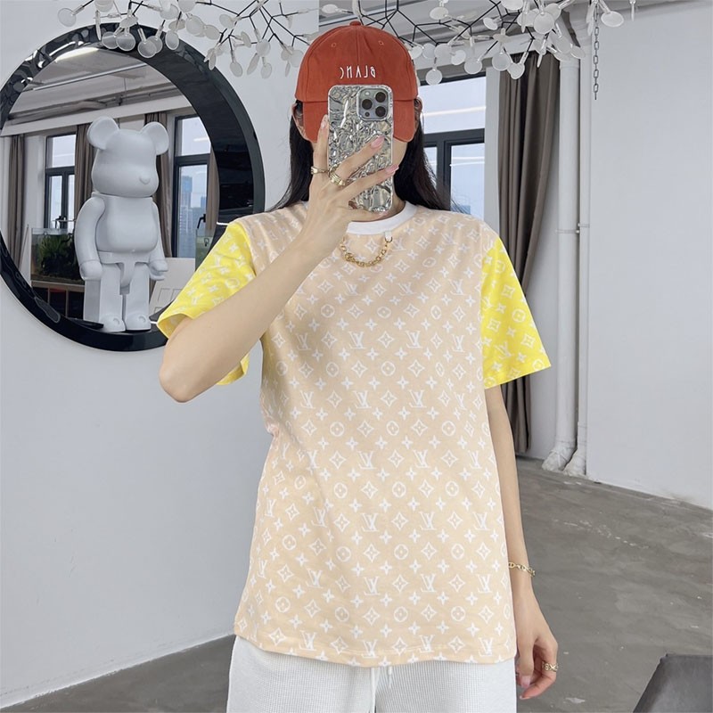 春夏新作ルイヴィトン パステルモノグラムTシャツ コピー vub58416