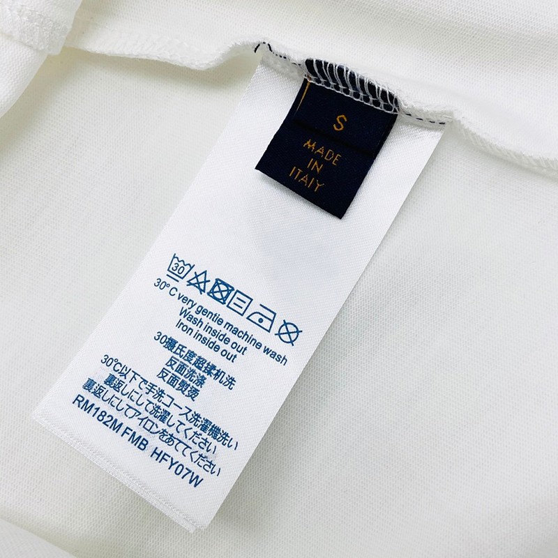 【日本未発売】​ルイヴィトン Tシャツ パロディ メンズS フローティング LV プリンテッド vub75982N級品