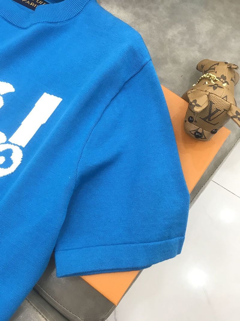 超希少！ルイヴィトン クルーネック Tシャツ vuc45503高い品質