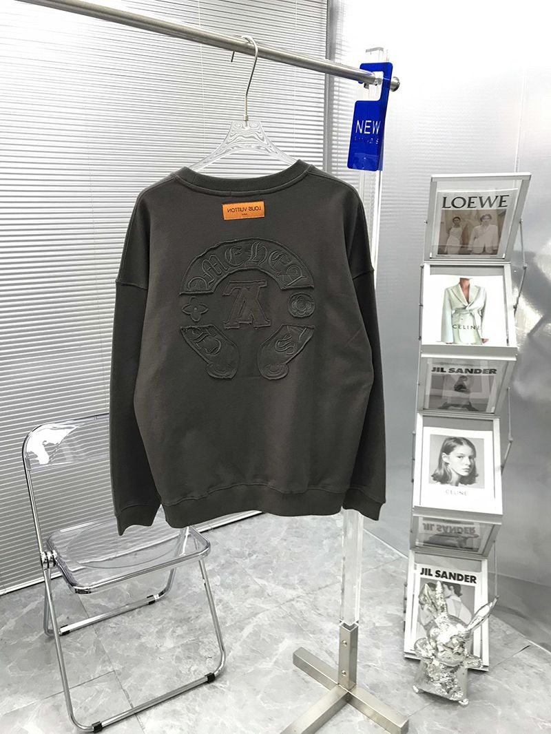 【日本未発売】ルイヴィトン コピー 刺繍 スウェット トレーナー vue43966通販