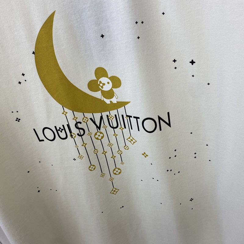 大人気！ルイヴィトン Tシャツ 偽物 クルーネック 人気 vue60845高い品質