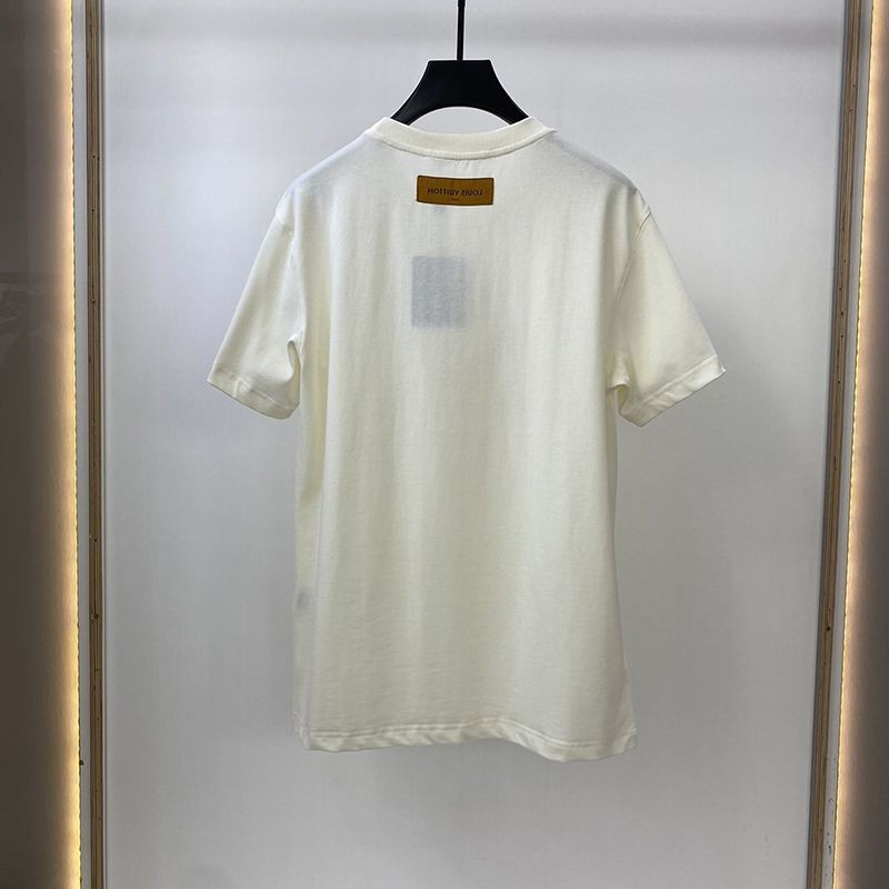 大人気！ルイヴィトン Tシャツ 偽物 クルーネック 人気 vue60845人気