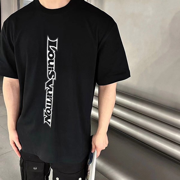 ルイヴィトン ロゴ Tシャツ コピー vue95770激安送料無料