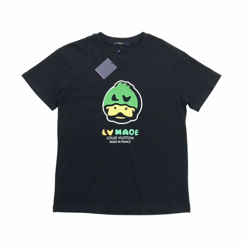 目を惹くカラー【​ルイヴィトン×NIGOコラボ Tシャツ コピー】ダック クルーネック vue97675激安送料無料