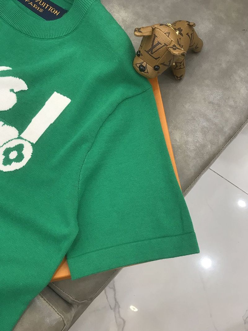 人気急上昇 ルイヴィトン クルーネック Tシャツ コピー vuf69203高い品質