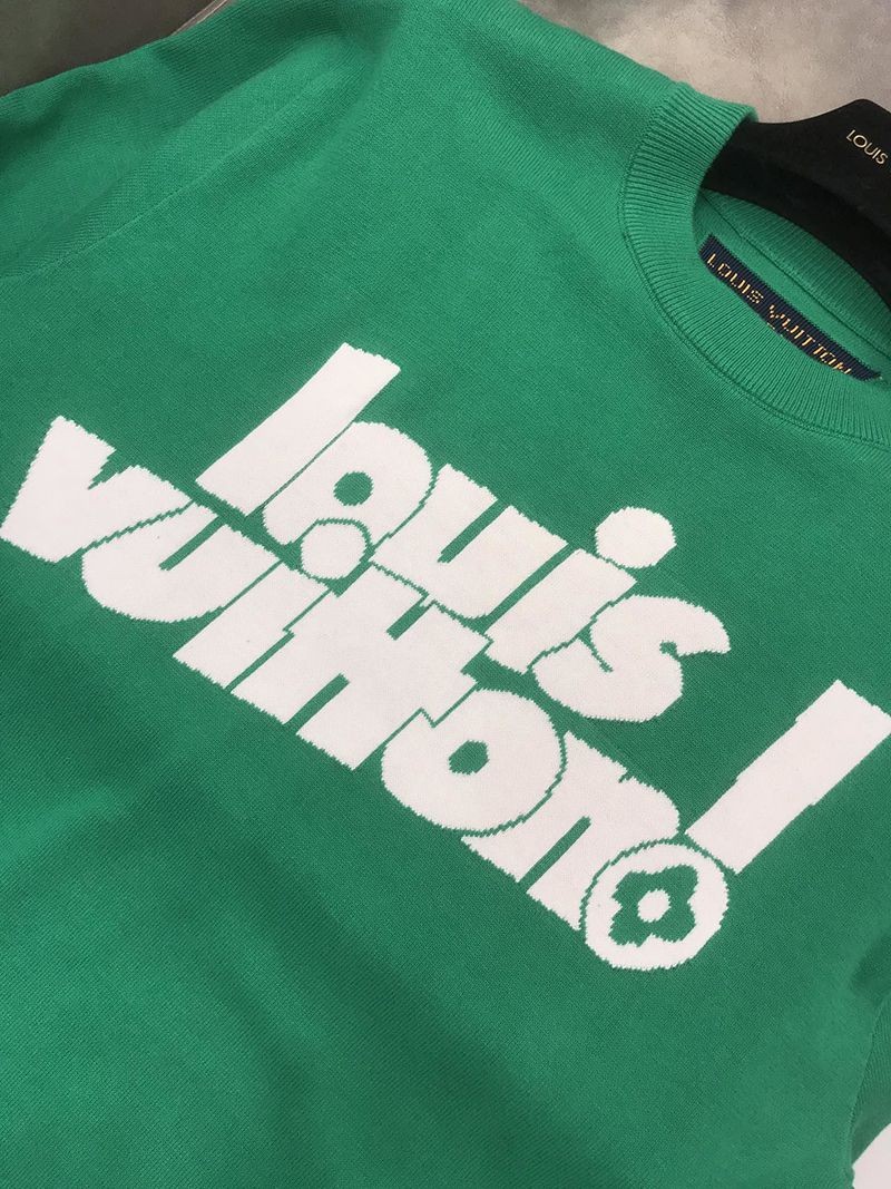 人気急上昇 ルイヴィトン クルーネック Tシャツ コピー vuf69203人気