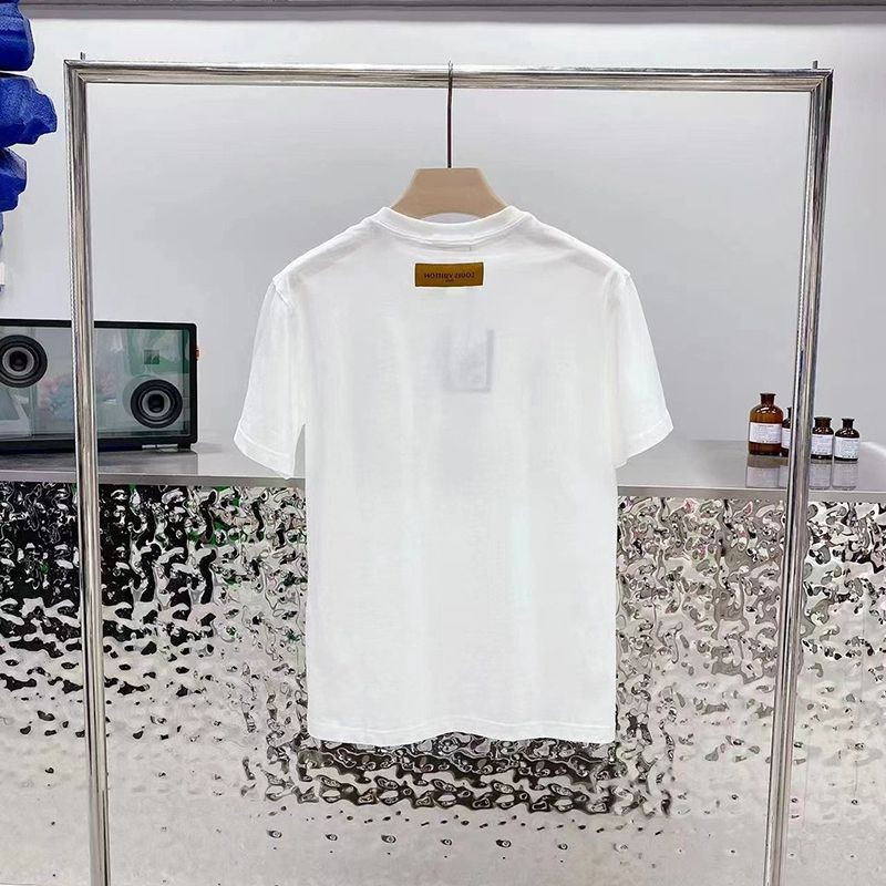 定番ルイヴィトン トランぺッター クルーネックTシャツ スーパーコピー 3色 vuf95514激安送料無料