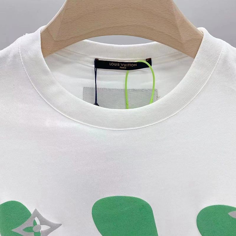 定番ルイヴィトン トランぺッター クルーネックTシャツ スーパーコピー 3色 vuf95514人気