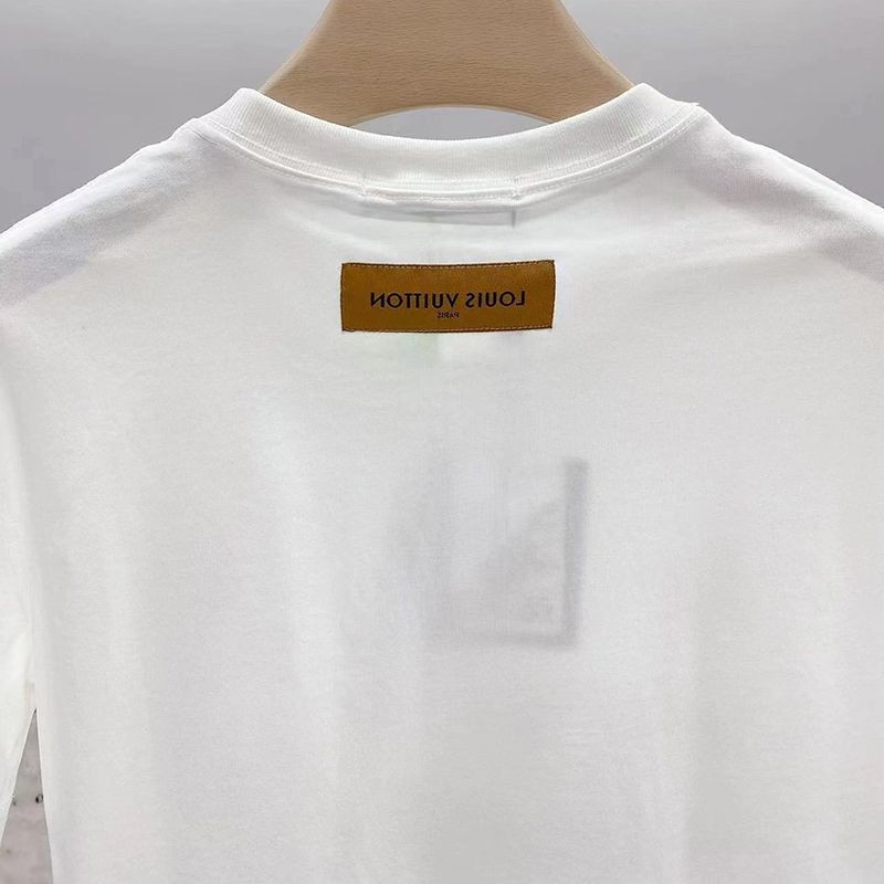 定番ルイヴィトン トランぺッター クルーネックTシャツ スーパーコピー 3色 vuf95514最高級