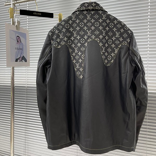 ルイヴィトンモノグラム レザージャケット 偽物 vuf98981通販