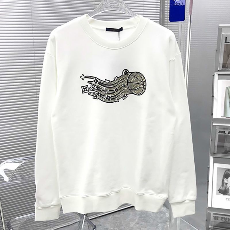 累積売上総額第１位！ルイヴィトン プリントスウェットシャツ 偽物 vug10126