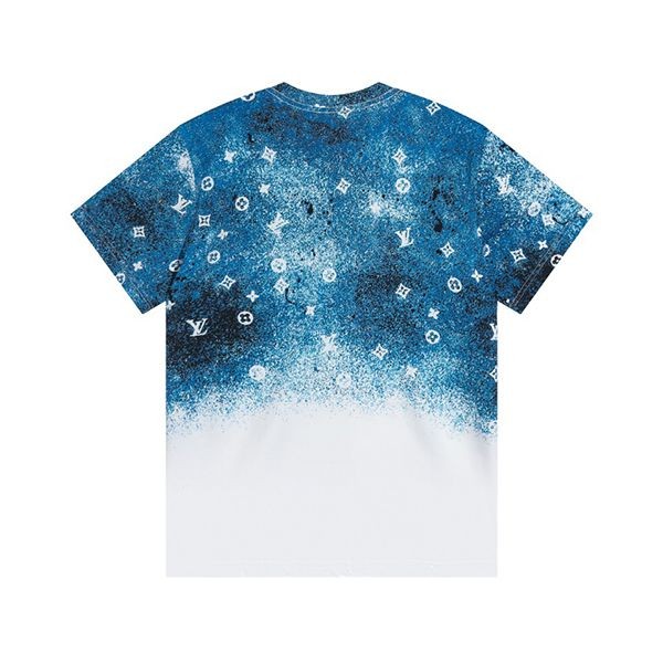 大人気!!新色​ルイヴィトン◆モノグラム Tシャツ ブルー スーパーコピー vug41982通販