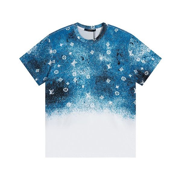 大人気!!新色​ルイヴィトン◆モノグラム Tシャツ ブルー スーパーコピー vug41982激安送料無料