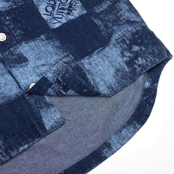 稀少 ルイヴィトン デニム Tシャツ スーパーコピー vug43565代引きを販売