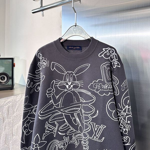 早い者勝ち♡ルイヴィトン ニット・セーター 偽物 vug48013激安送料無料