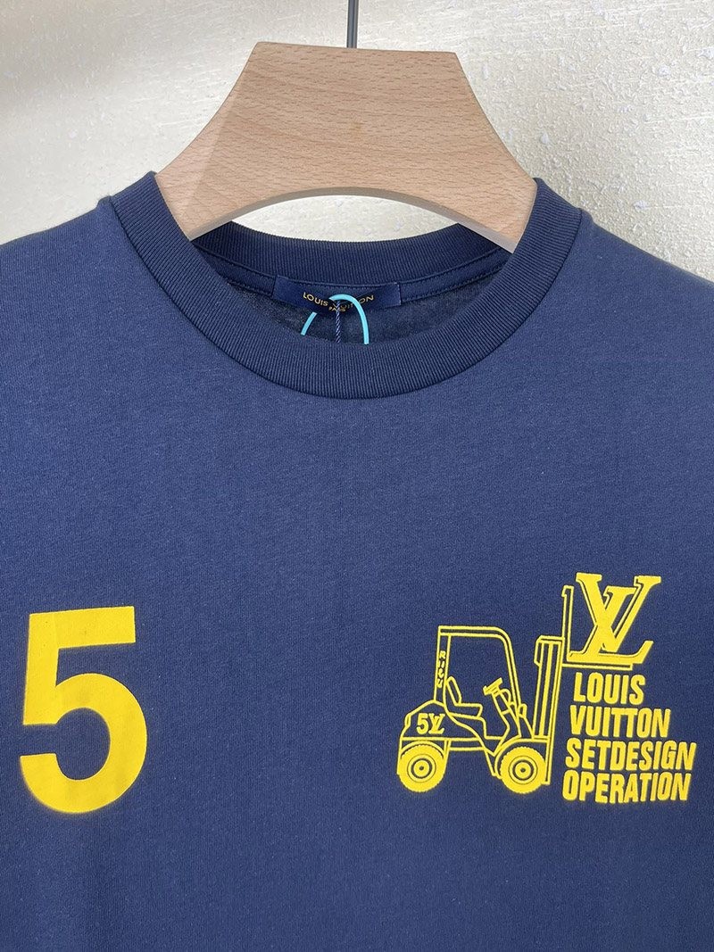 超希少！ルイヴィトン☆プリントTシャツ コピー vug78955人気
