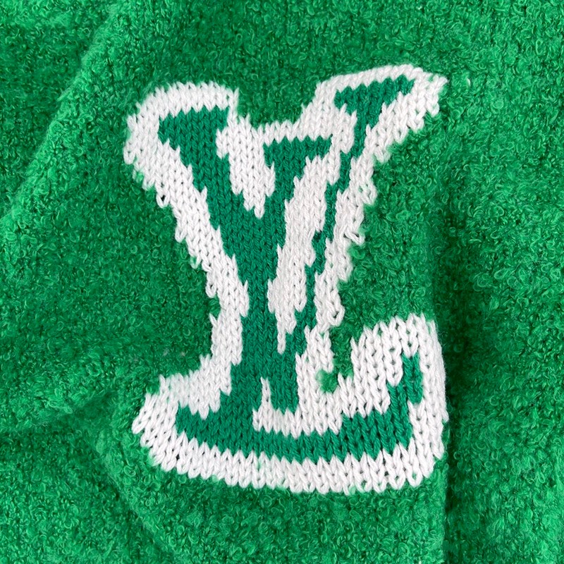 【日本未入荷】​ルイヴィトン ニット コピー ステッチクルーネックニット vuh25390人気