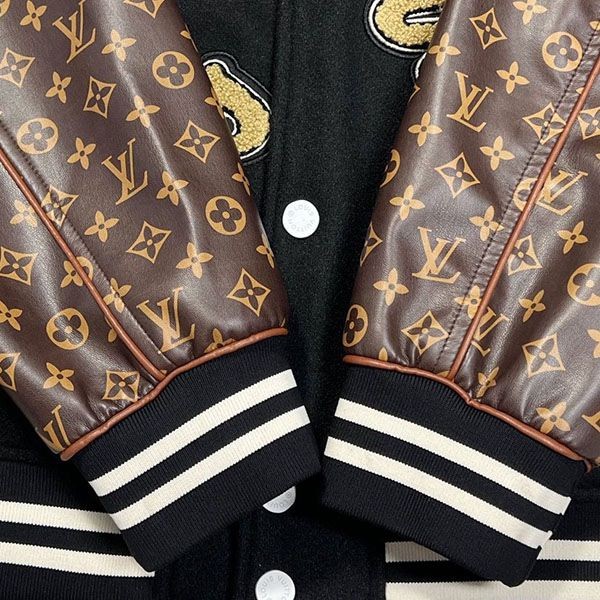 ルイヴィトン 偽物 LV レザーエンブロイダリーバーシティ vuh44341人気