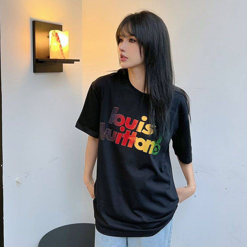 超話題!ルイヴィトン エブリデイLVクルーネック Tシャツ 偽物 vuh94108N級品